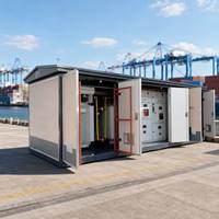 Transformateur monté sur socle 34,5 kV avec parafoudre intégré pour alimentation en boucle, fournisseur d'usine de transformateurs triphasés