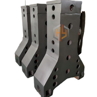Pièces moulées sur mesure robustes pour machines-outils CNC, services de moulage de bases de tours et de fraiseuses, pièces en acier