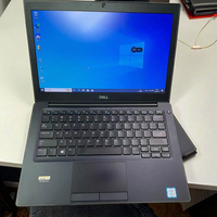 Harga Pabrik Murah Grosir untuk Laptop Bekas Dell E7290 Bisnis I5-Generasi ke-8 RAM 8GB SSD 256GB 12.5 inci Keyboard Inggris Komputer Kantor
