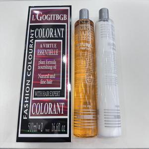L'GOGITBGB Colorante per Capelli Africano di Alta Qualità, Crema Colorante Naturale Nera 500ml*2 per Barbieri - Product Image 6