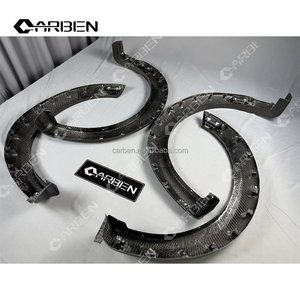 Parafanghi in Fibra di Carbonio Nero per Ford Raptor F150 2021-2025, Kit Carrozzeria per Archi Ruota Anteriori/Posteriori, Adattamento 100% Garantito - Product Image 5