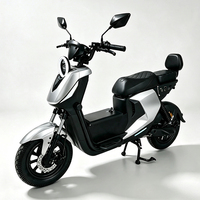 Skuter Listrik Pengantar Barang Urban U12, E-Moped 2 Roda untuk Pengantaran Makanan & Perjalanan Sehari-hari, Pilihan Warna Beragam, E-Bike Jarak Jauh
