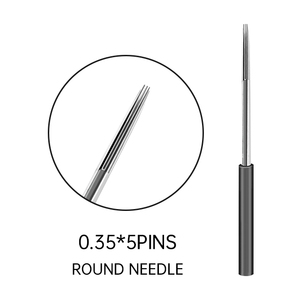 Agujas de Microblading de 0.35mm 3RL 5RL 3RS 5RS, Flexibles y Desechables para Tatuaje de Cejas - Product Image 4