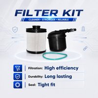 Filter Bahan Bakar Diesel BC3Z-9N184-B untuk Ford F250 F350 F450 F550 Super Duty Mesin Diesel 6.7L V8 FD-4615 FD4615 BC3Z9N184B