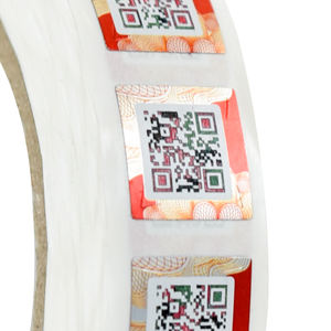 無料のソフトウェアシステムを備えた特許彫刻構造3D粘着ラベルカスタムセキュリティ改ざん明らかなQrコードステッカー - Product Image 6