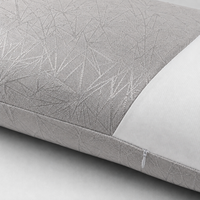 Oreiller de soutien pour le cou en jacquard imperméable, résistant à l'huile et aux taches, style moderne, pour la maison et l'hôtel, universel, rembourré en mousse à mémoire de forme