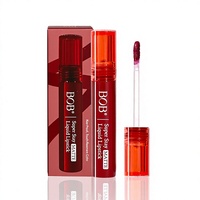 Genuine Liquid Bob Lip Gloss Lipstick Long-lasting Richly Pigmented Matte Velvet Finish Kiss-proof No-makeup Look 5g Regular