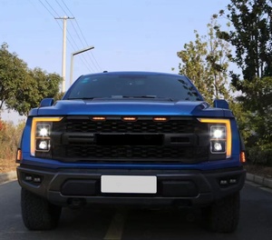 ชุดแต่งกันชนหน้า PP พลาสติกคุณภาพดีที่สุดสำหรับ <span class=keywords><strong>Ford</strong></span> F150 ปี 2015-2020 แปลงเป็นสไตล์ <span class=keywords><strong>Raptor</strong></span> ปี <span class=keywords><strong>2022</strong></span> - Product Image 2