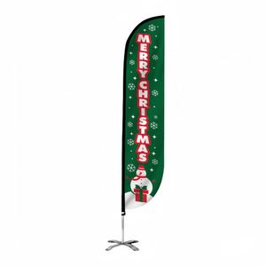 Bandera de Plumas de Alta Calidad, Impresión Digital a Doble Cara, Personalizable, Portátil, Duradera, Diseño Gratuito, para Inauguraciones Comerciales - Product Image 1