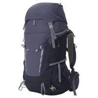 Sac à dos de randonnée en nylon pour la montagne, le trekking et le camping, imperméable, 50L, avec housse de pluie, fourni par l'usine
