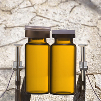 Ampoules imprimées pour injection de vitamine C, ampoules en verre neutre pharmaceutique avec système de rupture