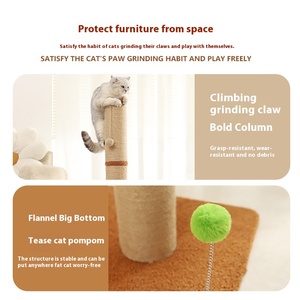 Hiện đại đa chức năng mèo giá sisal cột Cross-<span class=keywords><strong>Cat</strong></span> leo Đồ chơi mài Claw dippings cho <span class=keywords><strong>Amazon</strong></span> Pet mèo cây <span class=keywords><strong>scratcher</strong></span> - Product Image 3