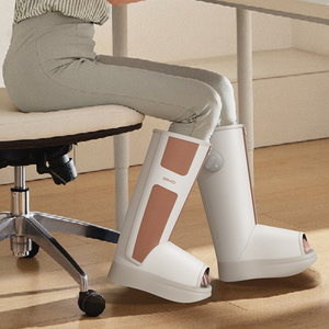 Kabelloses tragbares tragbares elektrisches Luftdruck-Blutkreislauf-Fuß-und Bein massage gerät Luftkompressions-Bein massage gerät - Product Image 3