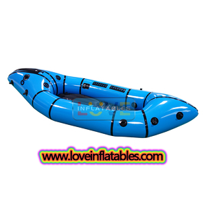 Chuyên nghiệp tình yêu inflatables sản xuất giá rẻ TPU packraft Kayak Inflatable đi bè gói bè thuyền packraft - Product Image 2