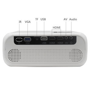 Projecteur LCD multimédia 1080P Android 9, luminosité 700 lumens, haut-parleurs intégrés, TV portable grand <span class=keywords><strong>écran</strong></span> pour - Product Image 3