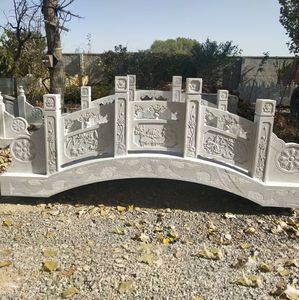 <span class=keywords><strong>Pont</strong></span> en pierre de marbre blanc Parc en arche de pierre <span class=keywords><strong>Petit</strong></span> <span class=keywords><strong>pont</strong></span> en pierre chinois extérieur Décoration de villa de <span class=keywords><strong>jardin</strong></span> en marbre - Product Image 3
