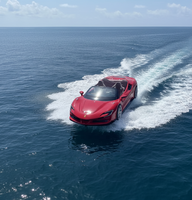 Nouveau Yacht de Luxe à Propulsion Jet Haute Performance, Bateau Commercial Icônique et Dominant, Supercar Aquatique Élégante à Propulsion Jet Futuriste