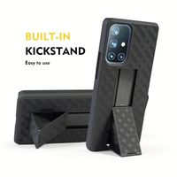 Coque de téléphone pour One Plus 9 étui de protection robuste étui de ceinture pour One Plus 9 Pro avec béquille intégrée