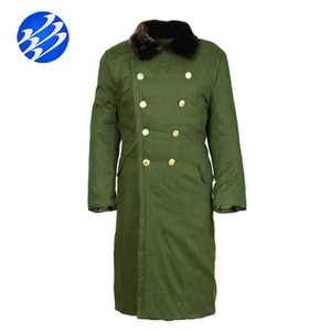 Harga Terjangkau Mantel Panjang Pria Musim Dingin Bahan Katun, Kancing Ganda, Tahan Angin, Hangat, Tebal - Product Image 1