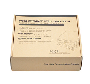 INFICOMO RD-FE602 10/100Mbps Hızlı Ethernet Anahtarı 80KM Fiber Optik Medya Dönüştürücü Tek Modlu 2*RJ45 6*SC 6 Portlu - Product Image 6