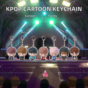 พวงกุญแจอะคริลิคกันน้ำขนาด 5 ซม. ลายการ์ตูนเคป๊อปไอดอล JIN JINMIN <span class=keywords><strong>JHOPE</strong></span> SEOM ของที่ระลึกธุรกิจ - Product Image 2