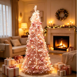 Set Albero <span class=keywords><strong>di</strong></span> Natale Artificiale Pre-Decorato 100% Lucky, Scatola Misteriosa con Elettronica, Smartwatch con Display a Sorpresa - Product Image 5