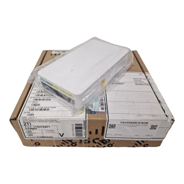 C9105AXW-E 9105AX WiFi 6 PoE+ Wall Plate Wireless Access Point for PLC