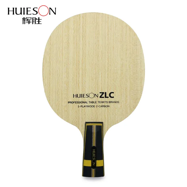 HUIESON ZLC Table Tennis baseboard 5 layer pure wood 2 layer ZL fiber Professional training Long handle Short handle