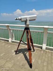 SUNCORE Télescope panoramique extérieur à grande ouverture Télescope d'observation avant-poste <span class=keywords><strong>Binocle</strong></span> 25X100 Grossissement élevé Haute définition - Product Image 2