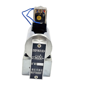 Vanne à bille solénoïde 10B 23QDF10B315E24 AC220V, vanne hydraulique bidirectionnelle, acier au carbone, 1 entrée, pression maximale 315 bars - Product Image 3