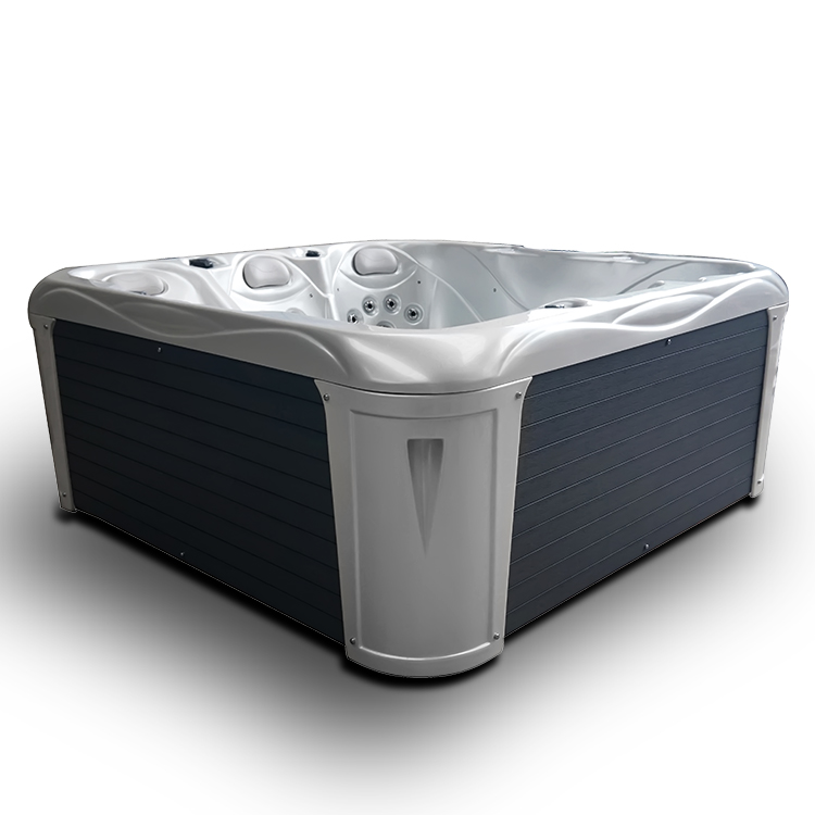 Luxury Garden 4 People Massage Hot Tub Spa Whirlpool Bathtub With Bluetooth