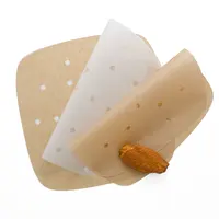 Rouleaux de papier perforé ronds, blanc, non décolorés, pour la cuisson, adapté aux ustensiles de maison, antiadhésifs, à Air