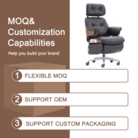 Fauteuil électrique moderne en cuir, idéal pour le bureau, l'appartement, l'hôtel et les projets de mobilier de salon – Vente en gros