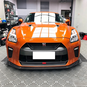 Carbon Fiber Front Bumper <b>Lip</b> For Nissan GT-R R35 2017-2021Front <b>Splitter</b> Spoiler - Product Image 2