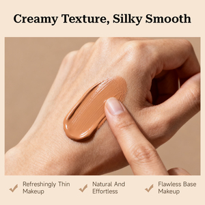 Kem nền lỏng lì trang điểm bán buôn nhãn hiệu riêng che phủ hoàn toàn cho mọi loại da, kem che khuyết điểm dạng lỏng, kem nền trang điểm thuần chay - Product Image 2