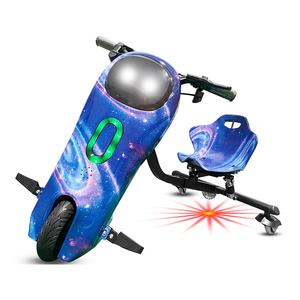 Tricycle à 3 roues pour enfants, trottinette électrique avec siège et pédale - Product Image 4