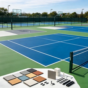 Inolp Complete Sports Court Solution Anti-Aging Waterproof Sports Hall Tennis Pickleball Court Flooring Mat Solution - Product Image 1