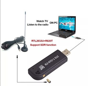 USB RTL2832U + R820T2 RTL SDR đài phát thanh TV Tuner điều khiển từ xa MPEG4 DVB-T Receiver - Product Image 6