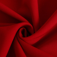 Tissu de costume TR de haute qualité à double tissage, 65% polyester, 32% rayonne, 3% stretch, teinture unie, respirant, toucher doux, 375 g/m²