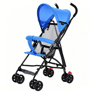 Poussette à quatre roues pour bébé - super légère, pliable, poussette parapluie pour bébé, simple et facile à utiliser, jouet idéal pour les enfants - Product Image 4