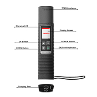 Launch X431 TSGUN Detector de Presión de Neumáticos TPMS 433 315MHZ 2 en 1 Sensor RF Portátil X-431 TSGUN Herramientas de Diagnóstico y Programación