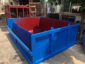 Tanque de agua temporal para obras de construcción, de placa de hierro de 6 mm de espesor, de alta resistencia, adecuado para proyectos de construcción. - Product Image 4