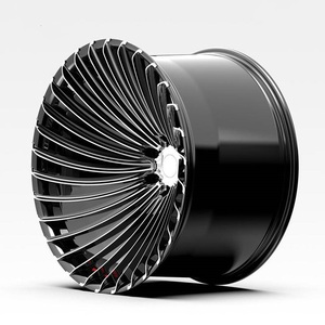 Jantes en alliage forgé haute performance à rayons multiples 17 18 19 20 pouces, jantes en alliage d'aluminium forgé 5x114.3mm pour Benz BMW Audi - Product Image 4