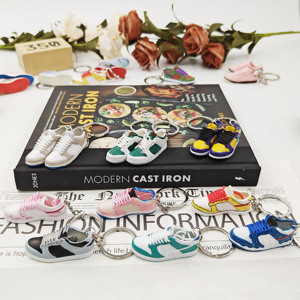 <span class=keywords><strong>2025</strong></span> mới Mini Giày thể thao lấy cảm hứng từ 3D <span class=keywords><strong>Keychain</strong></span> Mặt dây chuyền loạt cao su <span class=keywords><strong>Keychain</strong></span> với thép không gỉ Loại kim loại - Product Image 3