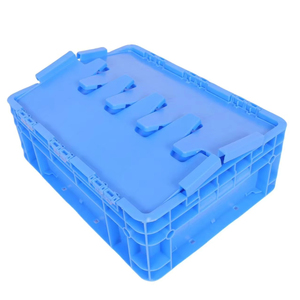 Nhà máy trực tiếp bán sỉ nestable nhựa lưu trữ thùng và hậu cần hộp Stackable thiết kế container - Product Image 1