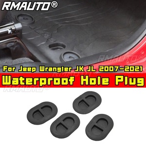Kit de Accesorios para Auto, Tapones Impermeables para Orificios de Carrocería, para Jeep Wrangler JK JL 2007-2021 - Product Image 1