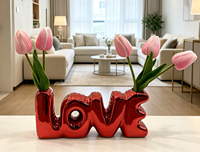 Fleur artificielle Tulipe Bonsaï Décoration d'intérieur Écologique Utilisation en intérieur Noël Pâques Lot multi-pièces Plante créative