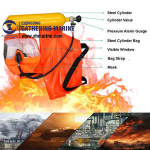 Dispositivo de Respiración de Escape de Emergencia con Cilindro de Acero de 2.2L/3.0L, al Menos 10min/15min - Product Image 3