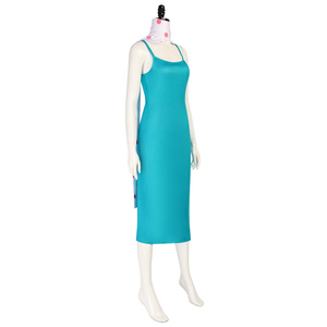 <strong>Gru</strong> Wife Lucy Wilde Adult Women Halloween Party Roleplay Suit <strong>Gru</strong> Wife Lucy Wilde Cosplay Blue Dress Scarf Tv&amp;Movie <strong>Costume</strong> - Product Image 4