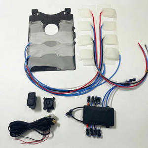 Accessoires de mise à niveau pour sièges de voiture : Support lombaire 6 directions et massage pneumatique 8 points – Pièces de rechange pour <span class=keywords><strong>Audi</strong></span> A4 A6 <span class=keywords><strong>Q5</strong></span> Q7 - Product Image 1